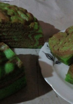 Foto resep Zebra coklat pandan