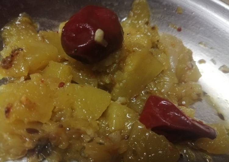 Recipe of Appetizing Kasi phal / meetha kaddu