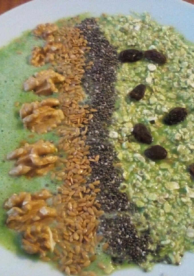 Una foto de Smoothie verde de espinaca