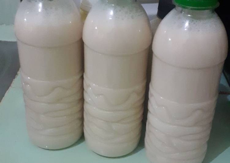 Cara Gampang Membuat Susu kacang kedele Anti Gagal