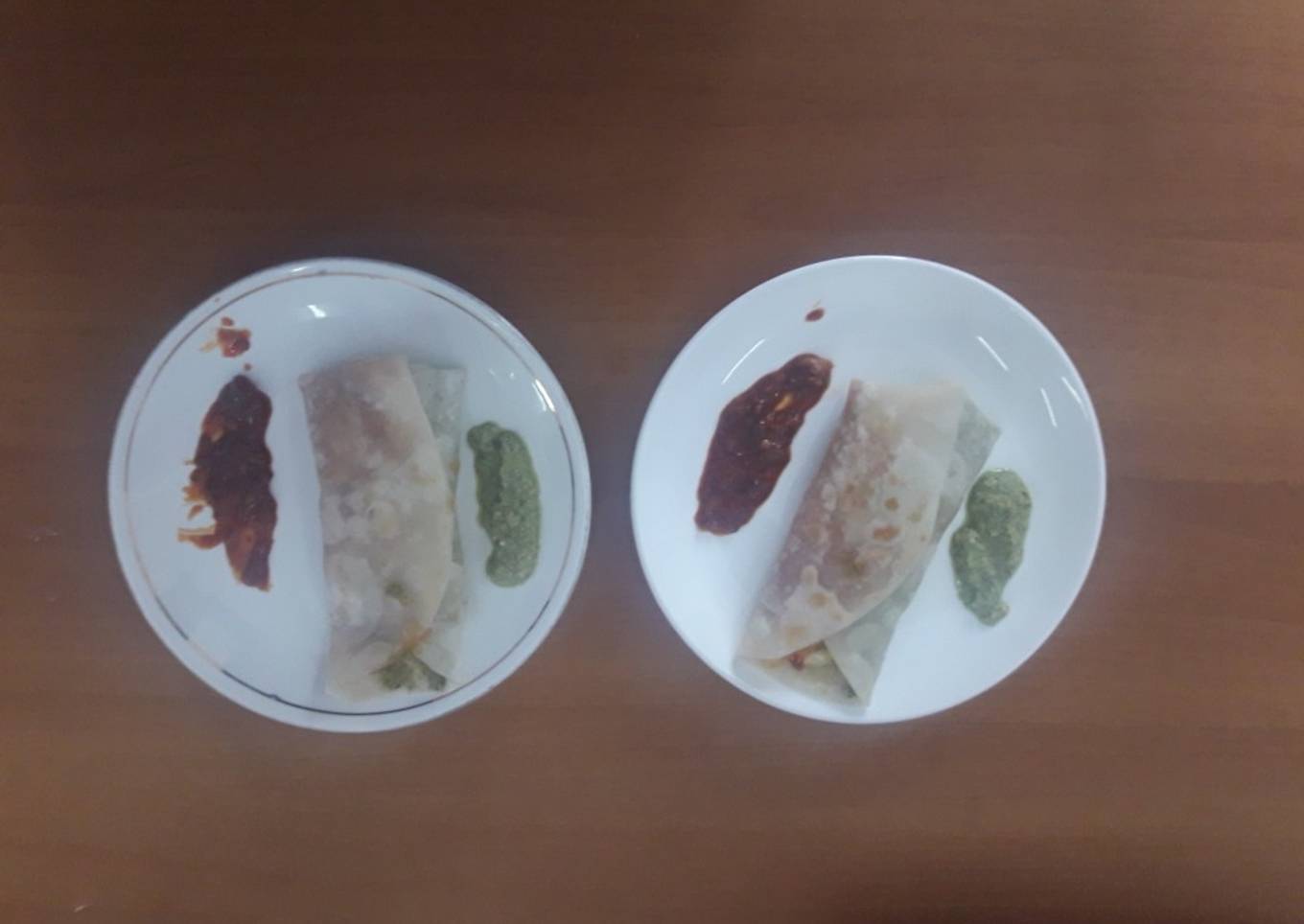 Healthy veg.wraps