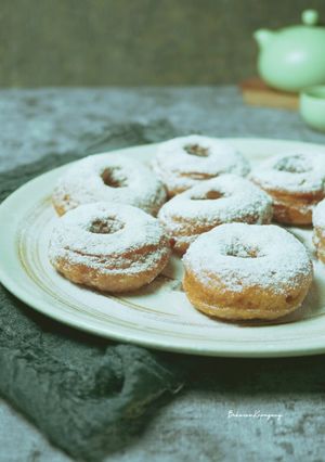 Foto resep Donat Ubi Ungu Tanpa Ulen