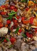Beef slice sambal matah