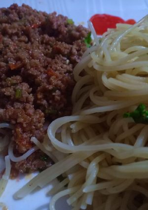 A picture of Minced meat.