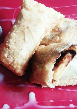 Foto resep Piscok (Pisang Cokelat) Mozarella