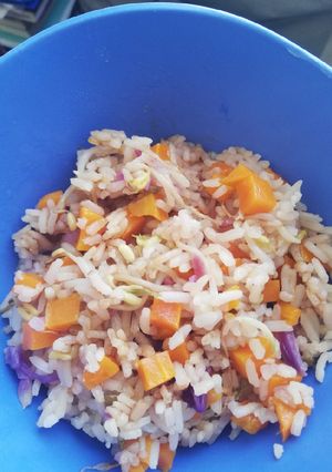 Una foto de Arroz mixto vitamina A vegan