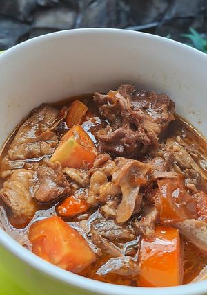 Foto resep 🐏Krengsengan Kambing Slow Cooker dengan Bumbu Instan Subagyo