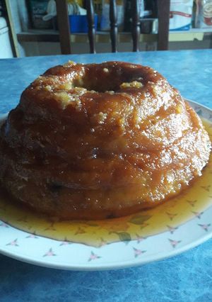 Una foto de Budin de pan (En la Cacerola)