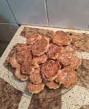 Galletitas veganas de manzanas y nueces