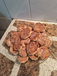 Una foto de Galletitas veganas de manzanas y nueces