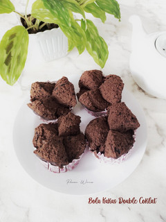 Foto resep 719. Bolu Kukus Double Coklat