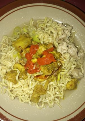 Foto resep Mie ayam pok pok