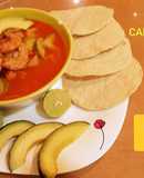 Caldo de camarón seco
