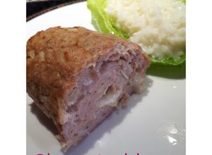Una foto de Rulo de carne relleno de queso
