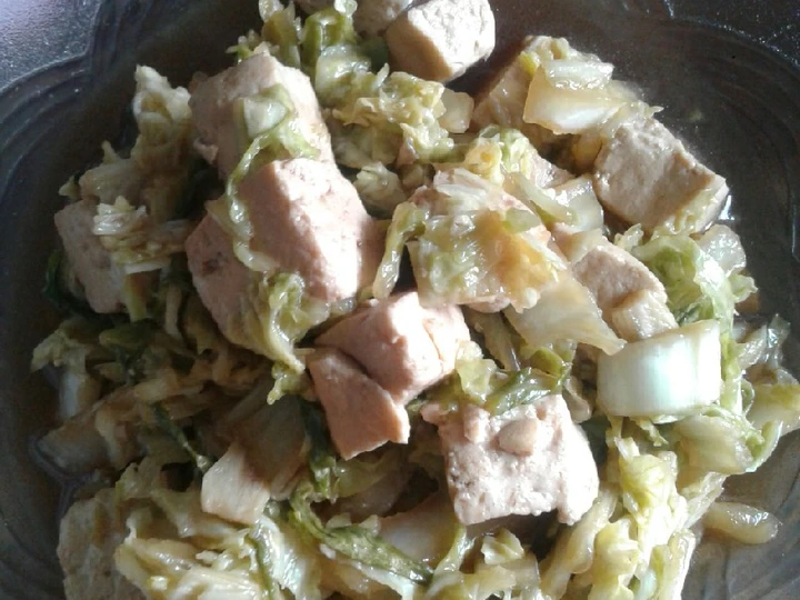 Langkah Gampang Membuat Resep Oseng sawi putih mix tahu putih kecap yang Enak Banget Anti Ribet, Mantap Sekali