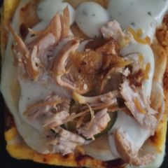 A picture of Keto Pizza Waffle.