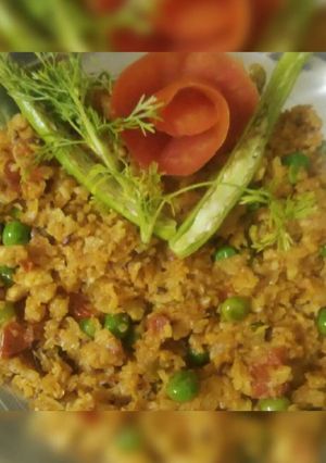 A picture of Gobhi Bhurji.