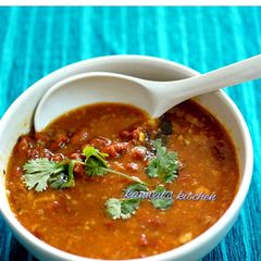 Punjabi style rajma A picture of Punjabi style rajma.
