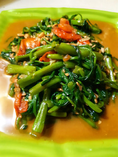 Foto resep Cah kangkung tauco (ala seafood pinggiran)