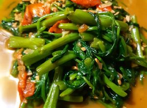Foto resep Cah kangkung tauco (ala seafood pinggiran)