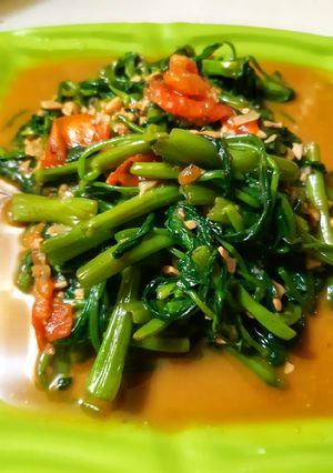 Foto resep Cah kangkung tauco (ala seafood pinggiran)