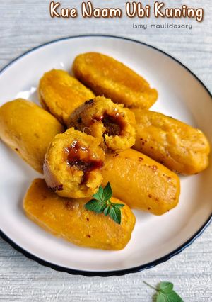 Foto resep Kue Naam Ubi Kuning khas Palembang