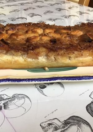 Une photo de Gâteau aux pommes et cannelle