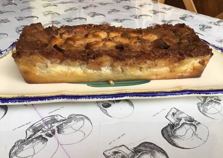 Comment Servir Gâteau aux pommes et cannelle