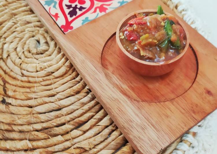 makanan Sambel terasi yang merasakan kenyamanan