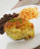 Papa rellena al horno