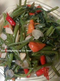Foto resep Tumis kangkung simple