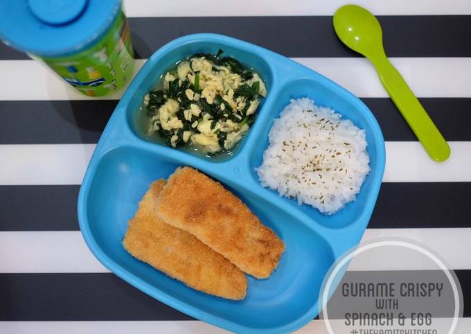 Wajib coba! Bagaimana cara membuat Menu anak gurame crispy orak arik bayam dijamin sedap