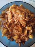 Tuco con pollo, para acompañar los ñoquis de papas