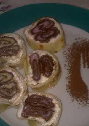 Palacsintába göngyölt palacsinta recept fotója