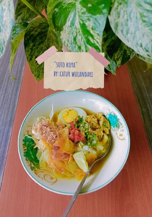 Foto resep Soto koya