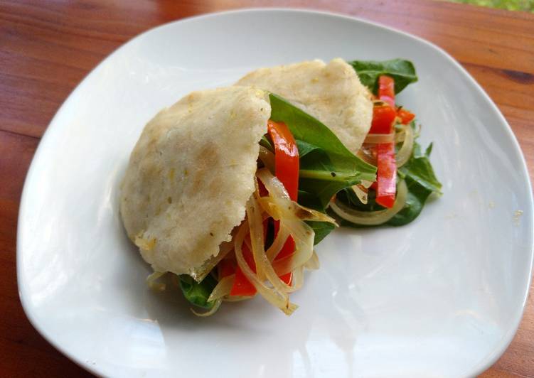 How to Make Speedy Arepas simples con vegetales