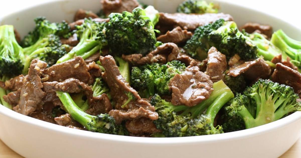 Carne de res y brócoli Receta de elizza Cookpad