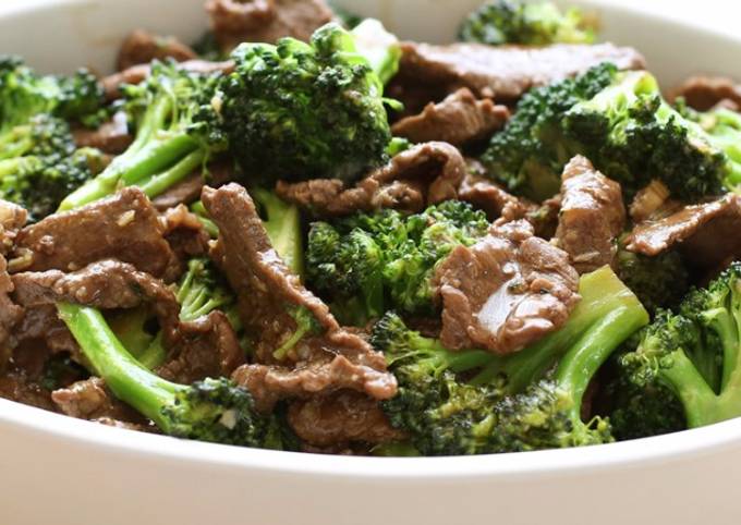 Carne de res y brócoli Receta de elizza- Cookpad