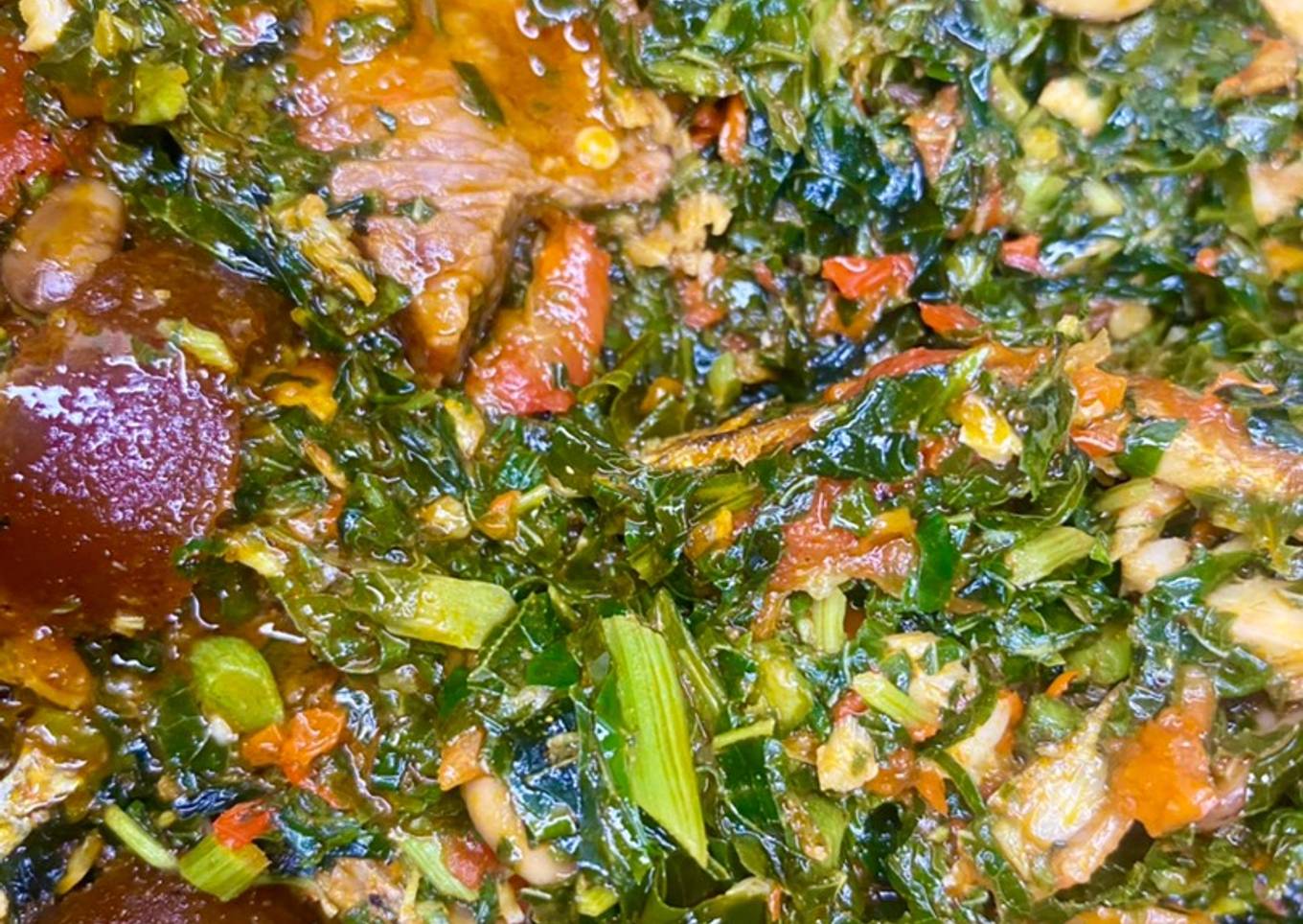 Igala Vegetable soup