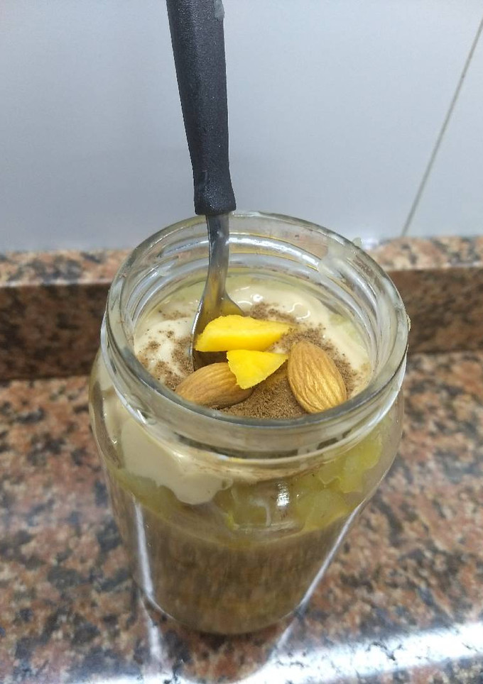 Una foto de Postre de manzanas light
