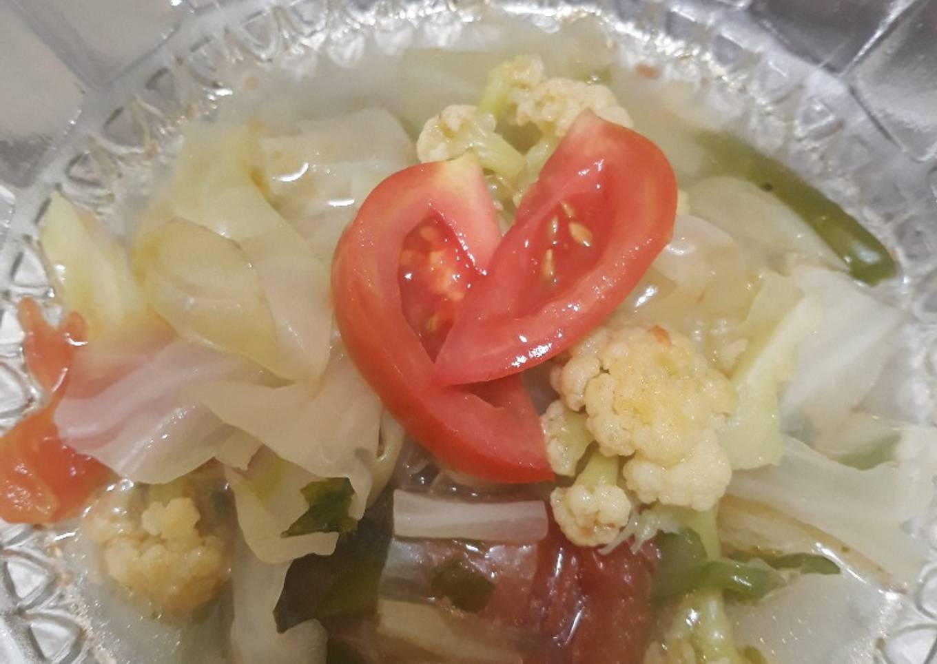 Sayur sop bening simple