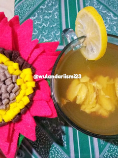 Foto resep Es/ Wedang Cemoe (Serai, Jahe, Jeruk, Gula)