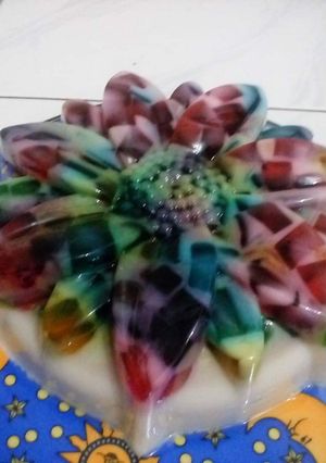 Foto resep Puding mozaik ceria