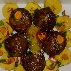 A picture of Plantain balls.