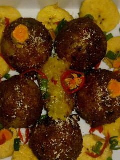 A picture of Plantain balls.
