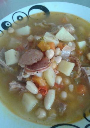 Una foto de Cazuela de matambre