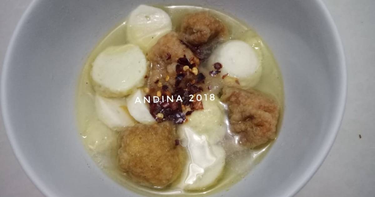  Resep  Sup Bakso Siomay  oleh Andina Puspita Cookpad