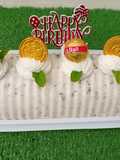 Pudding Busa Coklat Putih Oreo