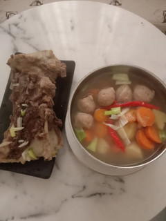 Foto resep Sup bakso tulang sapi