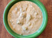 A picture of velveeta cheese soup